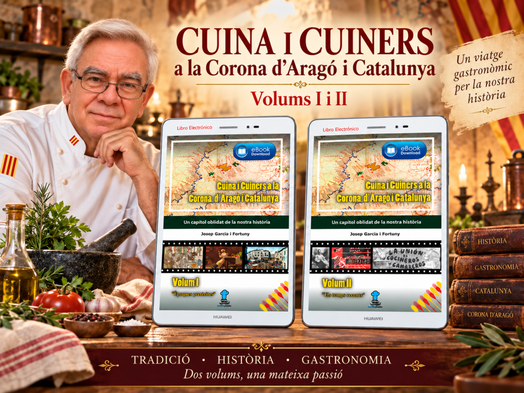 Josep Garcia i Fortuny, AUTOR : Cuina i Cuiners a la Corona d'Aragó i Catalunya