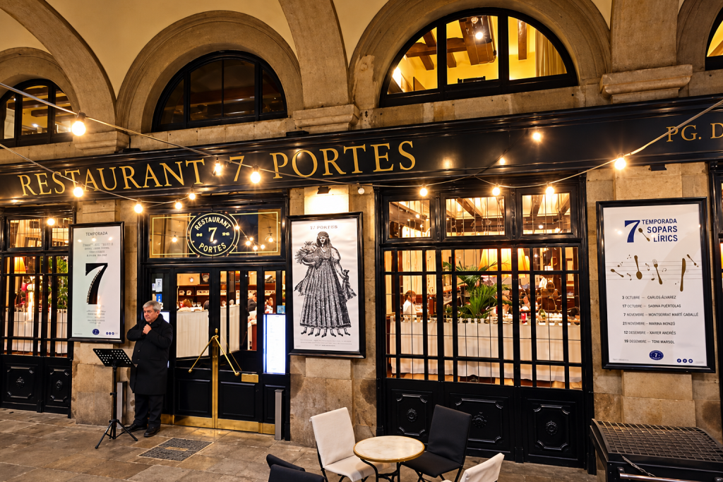 Josep Lladonosa i Giró, cap de cuina del Restaurant 7 Portes de Barcelona entre 1991 i 2003.