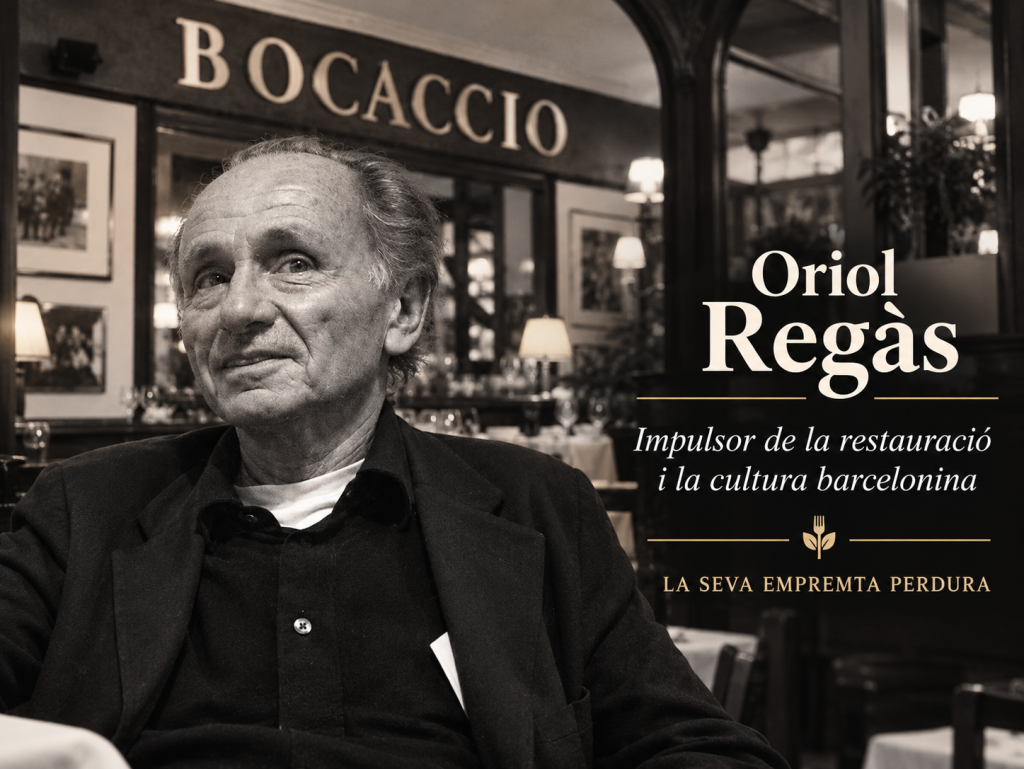 Oriol Regàs - Impulsor de la restauració i la vida cultural barcelonina