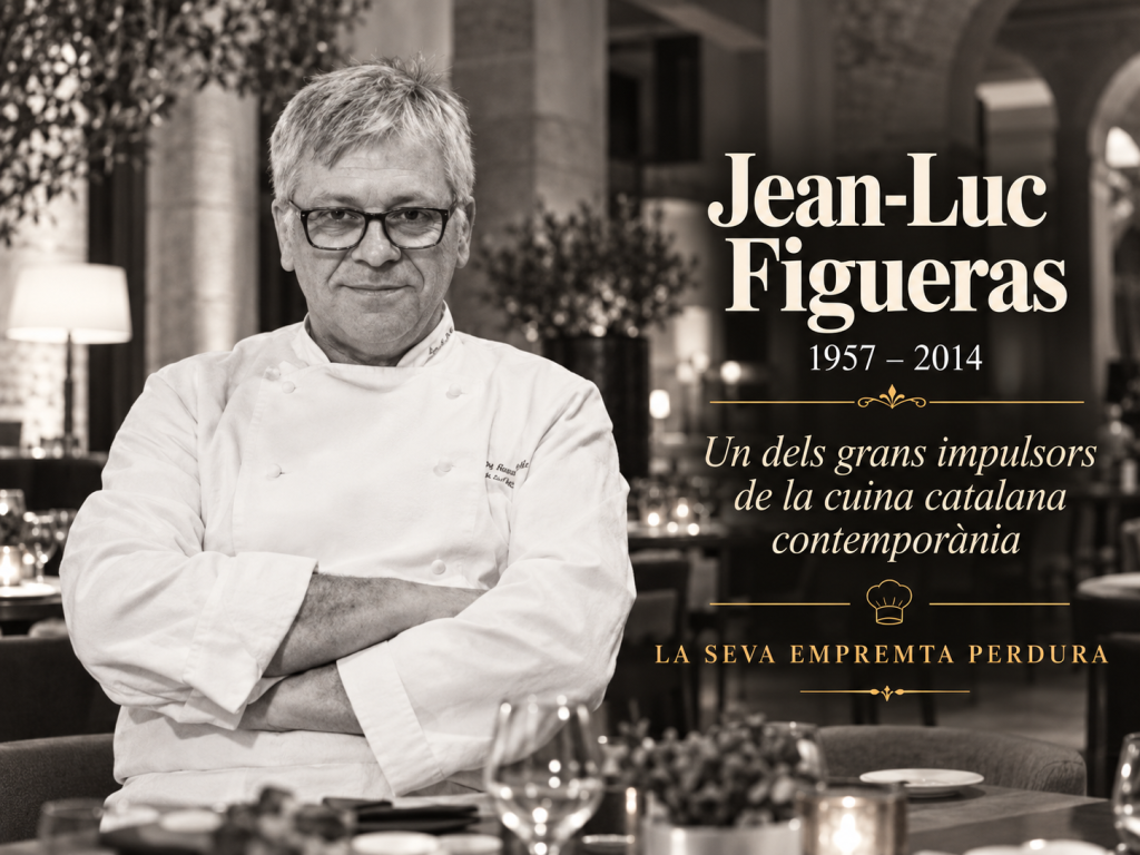 Jean-Luc Figueras 1957–2014. Un dels impulsors de la cuina catalana moderna.