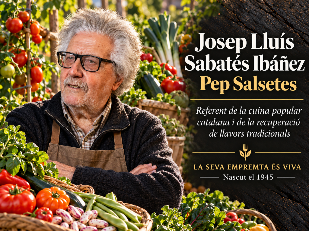 Cuiners de Catalunya Josep Lluís Sabatés Ibáñez (Pep salsetes)